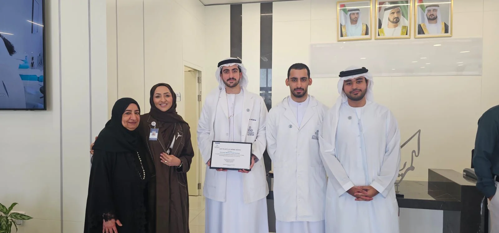 EMYS members at an Emirati Women's Day event